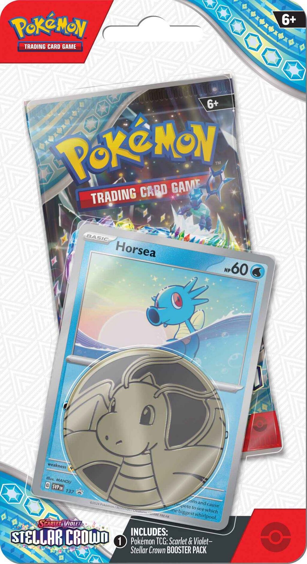 Pokémon TCG: Stellar Crown Horsea 1-Pack Blister