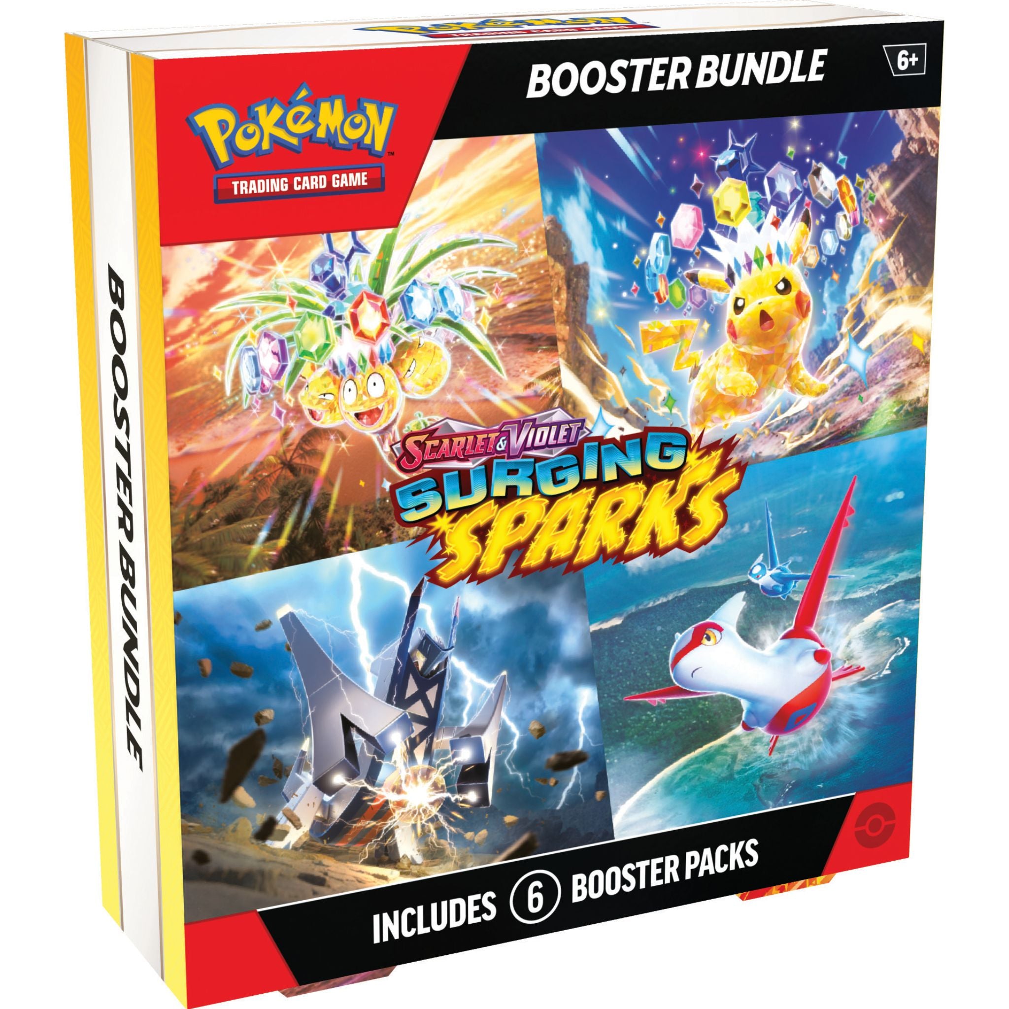 Pokémon TCG: Surging Sparks Booster Bundle (6 Packs)