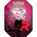 Pokémon TCG: Team Rocket's Mewtwo ex Tin