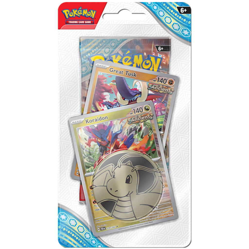 Pokémon TCG: Stellar Crown 1-Pack Blister Great Tusk & Koraidon