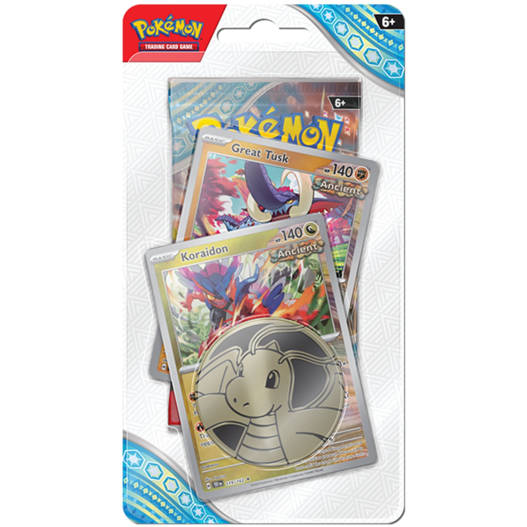 Pokémon TCG: Stellar Crown 1-Pack Blister Great Tusk & Koraidon