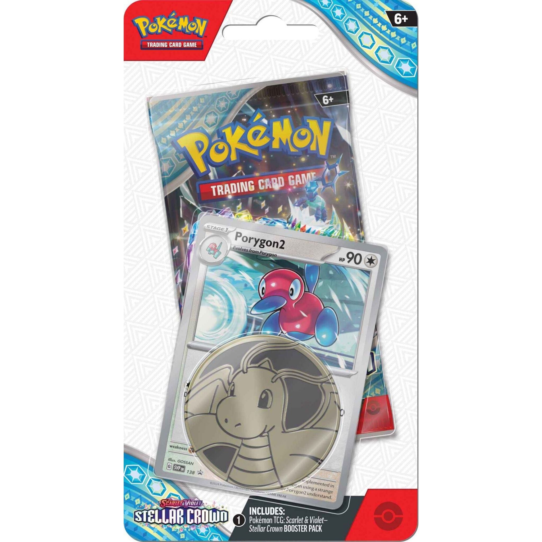Pokémon TCG: Stellar Crown Porygon2 1-Pack Blister