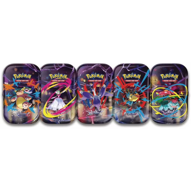 Pokémon TCG: Mega Heroes Mini Tins Display
