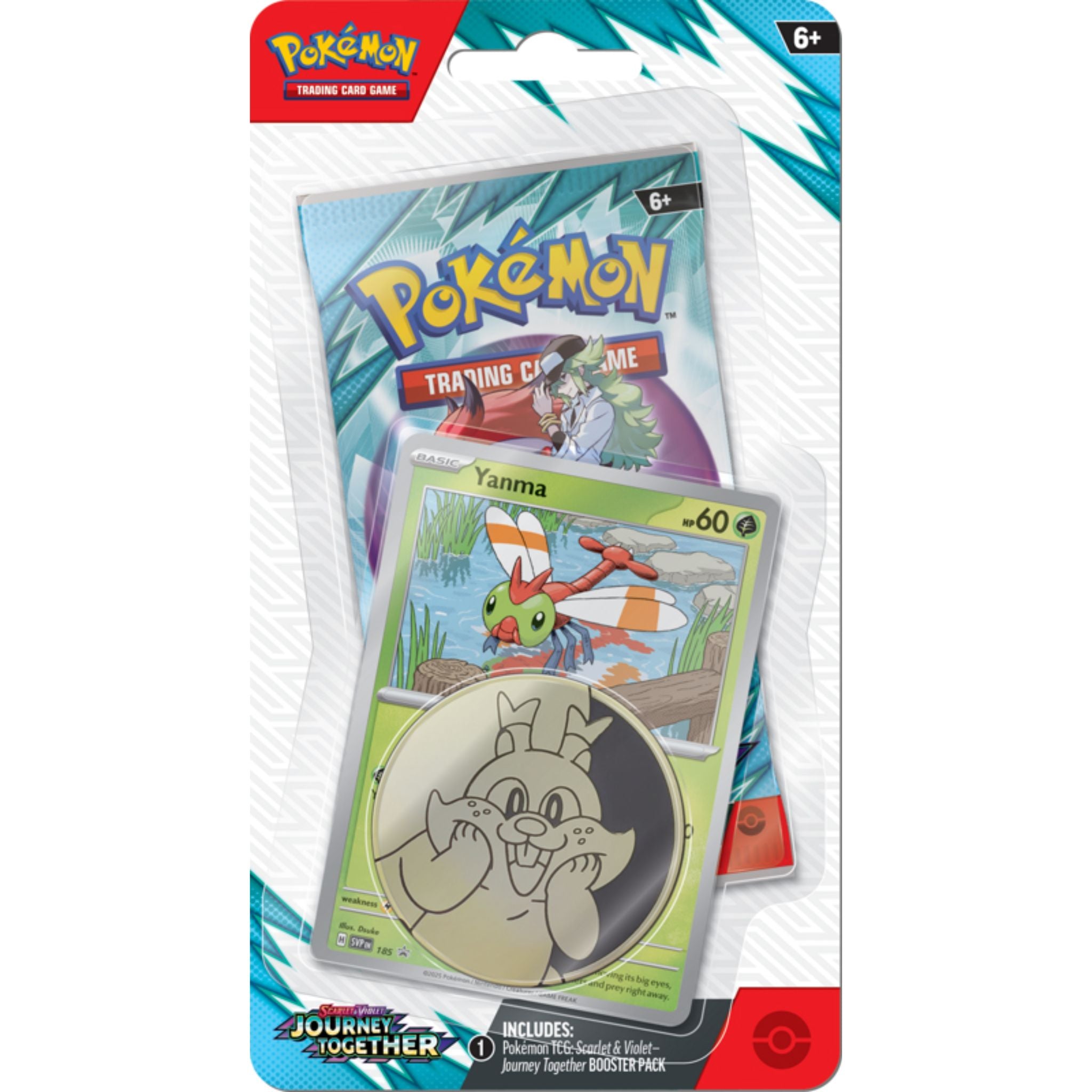 Pokémon TCG: Journey Together Yanma 1-Pack Blister