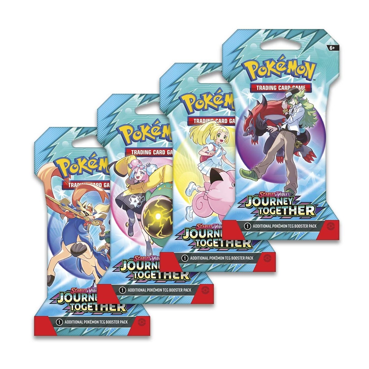 Pokémon TCG: Journey Together Sleeved Booster Pack
