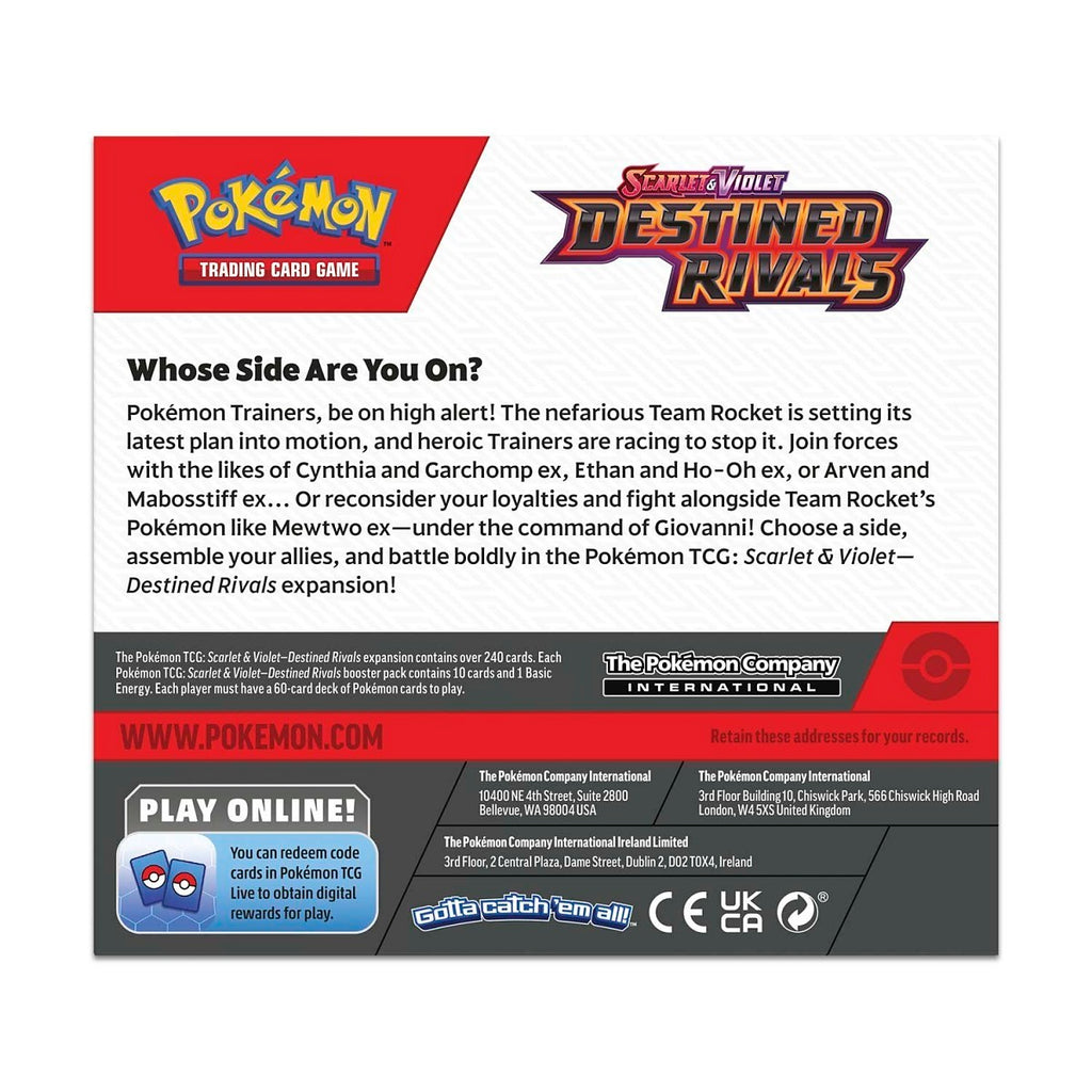 Pokémon TCG: Destined Rivals Booster Display Box