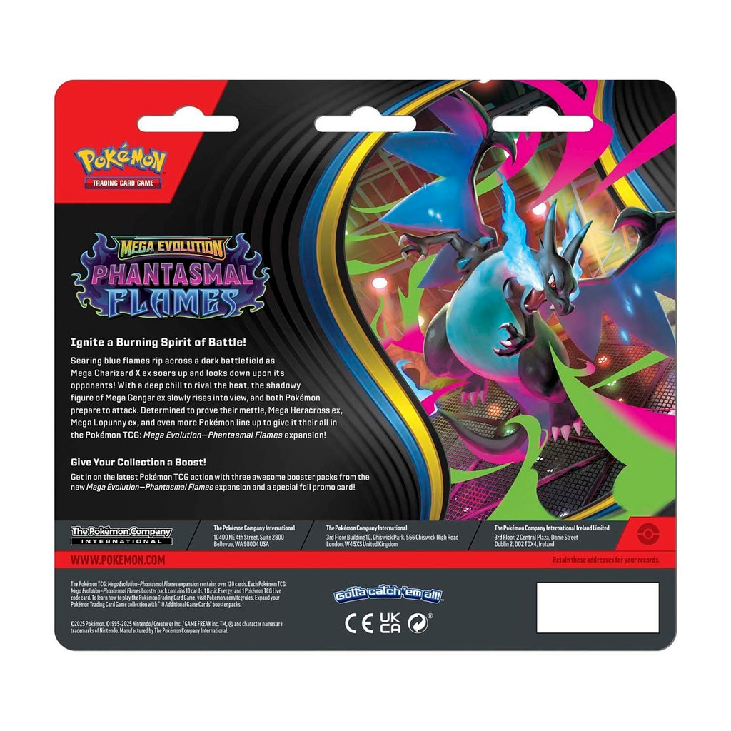 Pokémon TCG: Phantasmal Flames Sneasel 3-Pack Blister