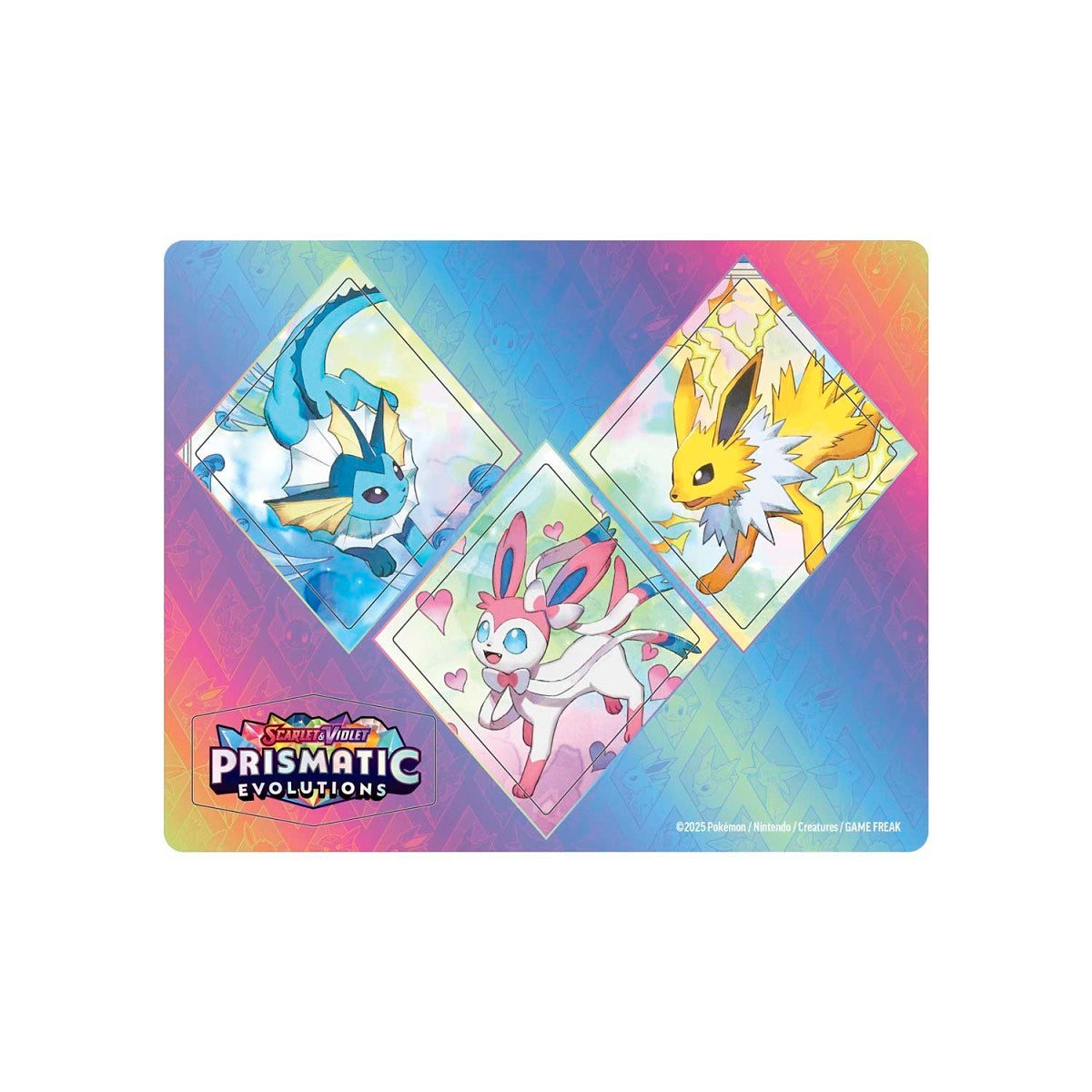 Pokémon TCG: Prismatic Evolutions Sylveon Tech Sticker Collection 3-Pack Blister