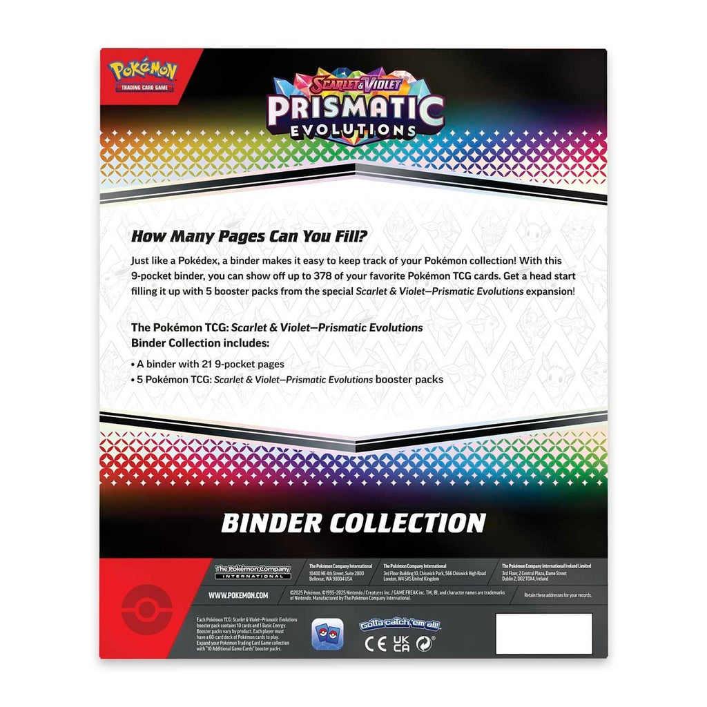 Pokémon TCG: Prismatic Evolutions Binder Collection