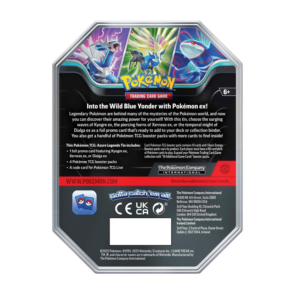 Pokémon TCG: Azure Legends Small Dialga Tin