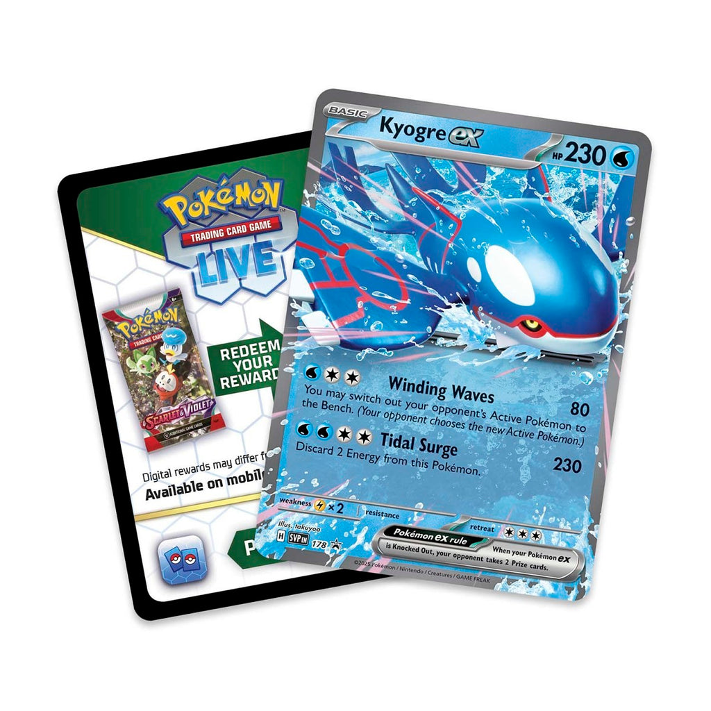 Pokémon TCG: Azure Legends Small Kyogre Tin