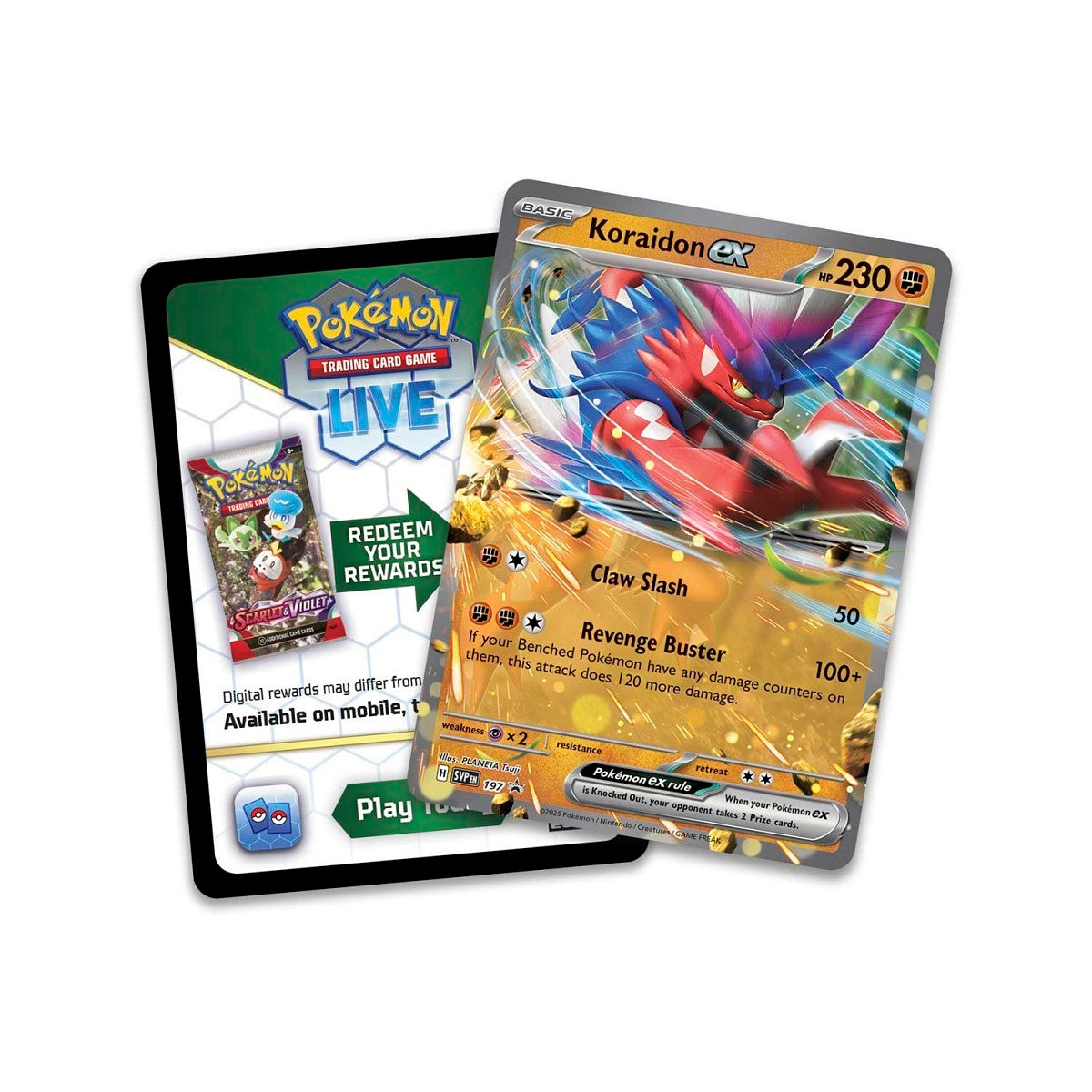 Pokémon TCG: Slashing Legends Small Koraidon Tin