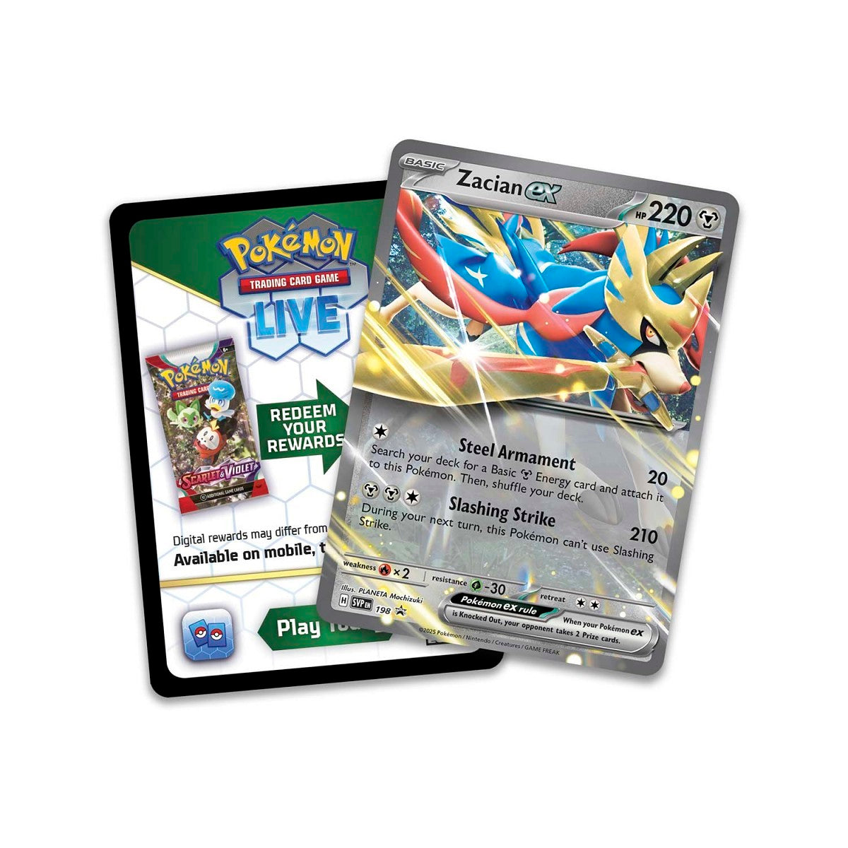Pokémon TCG: Slashing Legends Small Zacian Tin