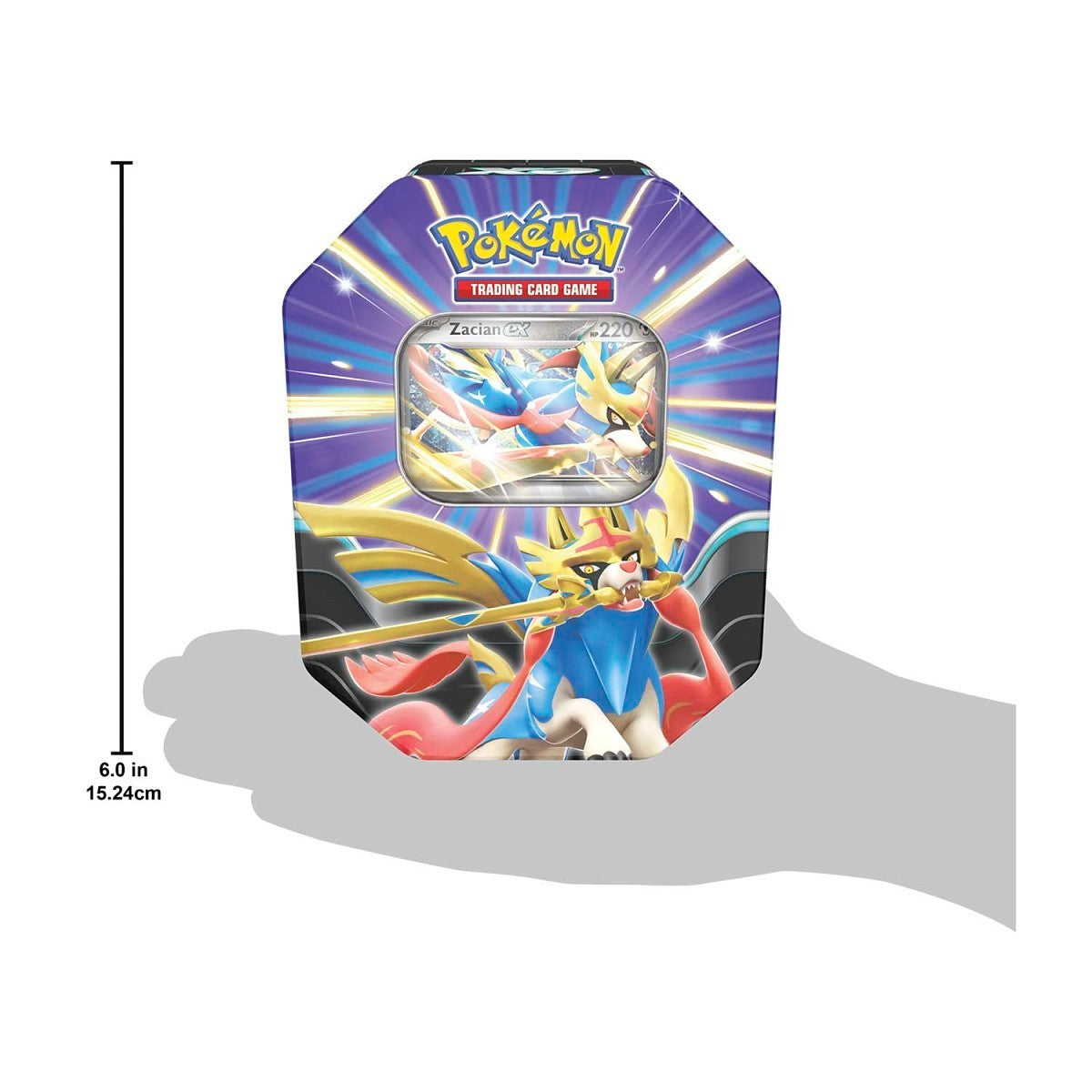 Pokémon TCG: Slashing Legends Small Zacian Tin