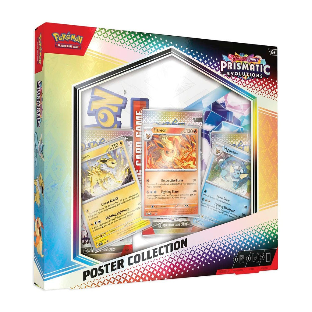 Pokémon TCG: Prismatic Evolutions Poster Collection
