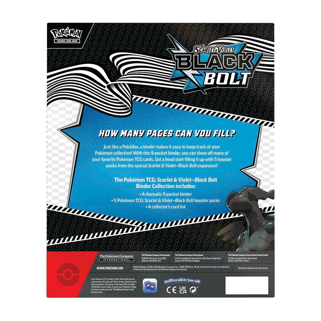 Pokémon TCG: Black Bolt Binder Collection