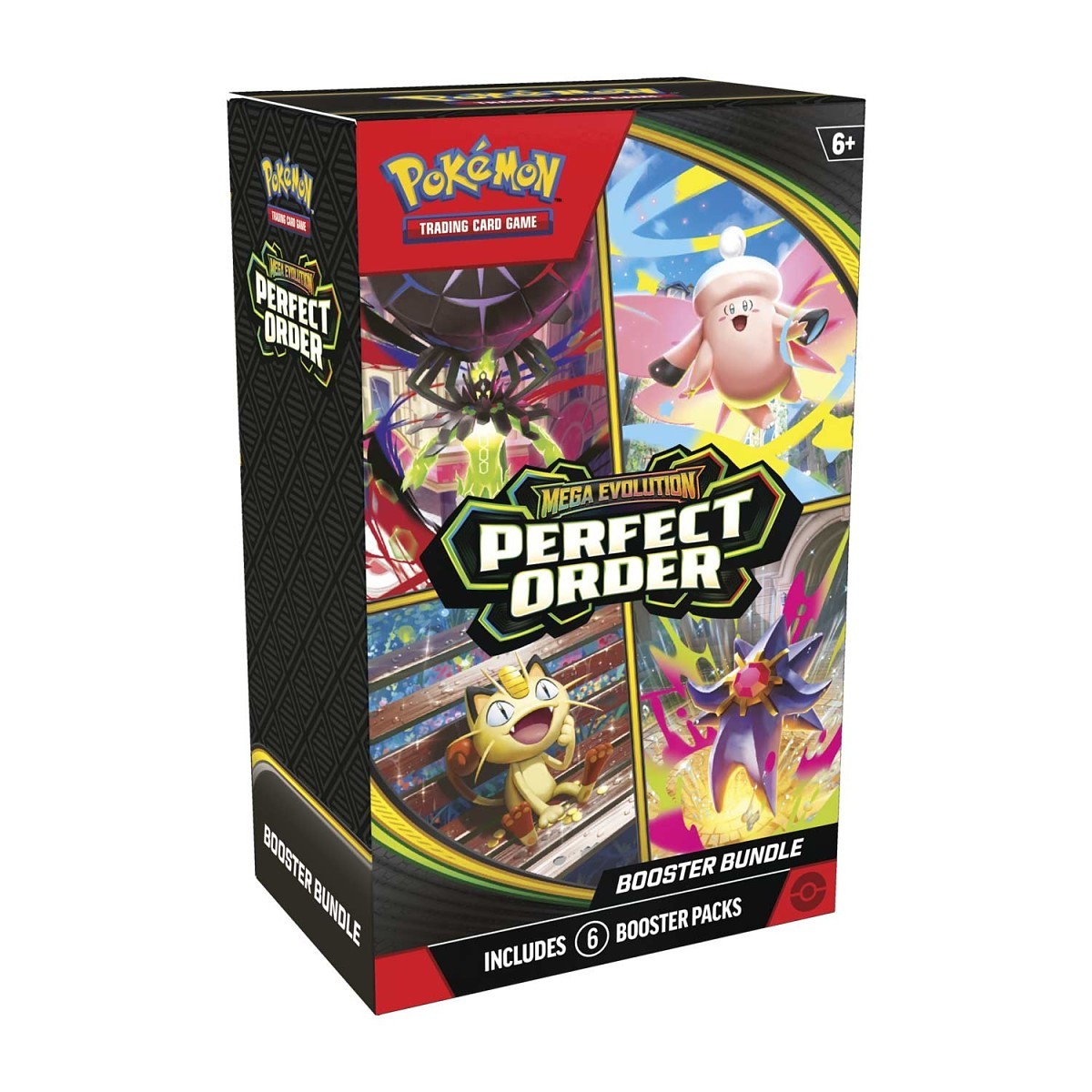Pokémon TCG: Perfect Order Booster Bundle (6 Packs)