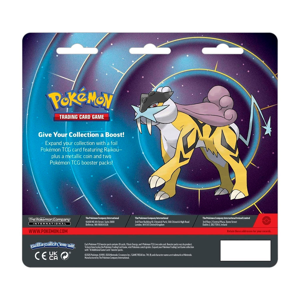 Pokémon TCG: Raikou 2-Pack Blister