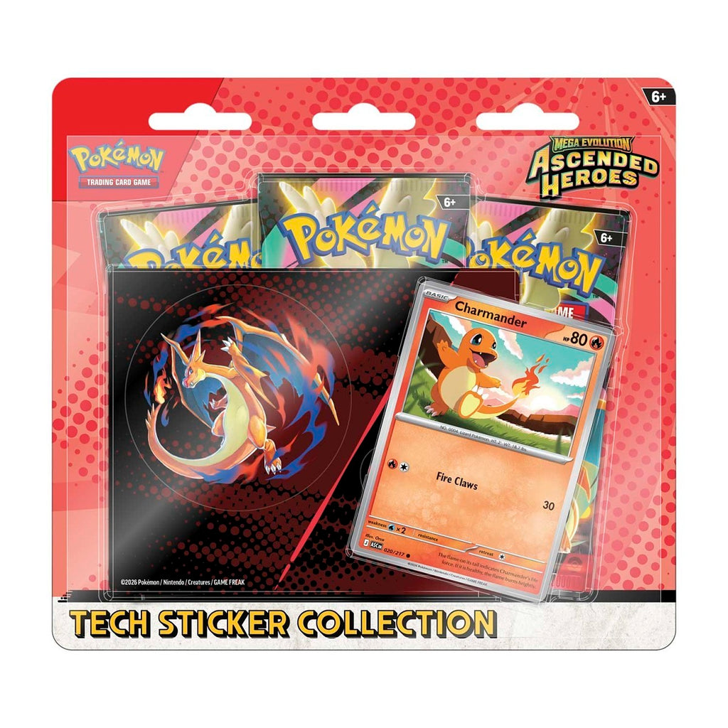 Pokémon TCG: Ascended Heroes Mega Charizard Y Tech Sticker Collection