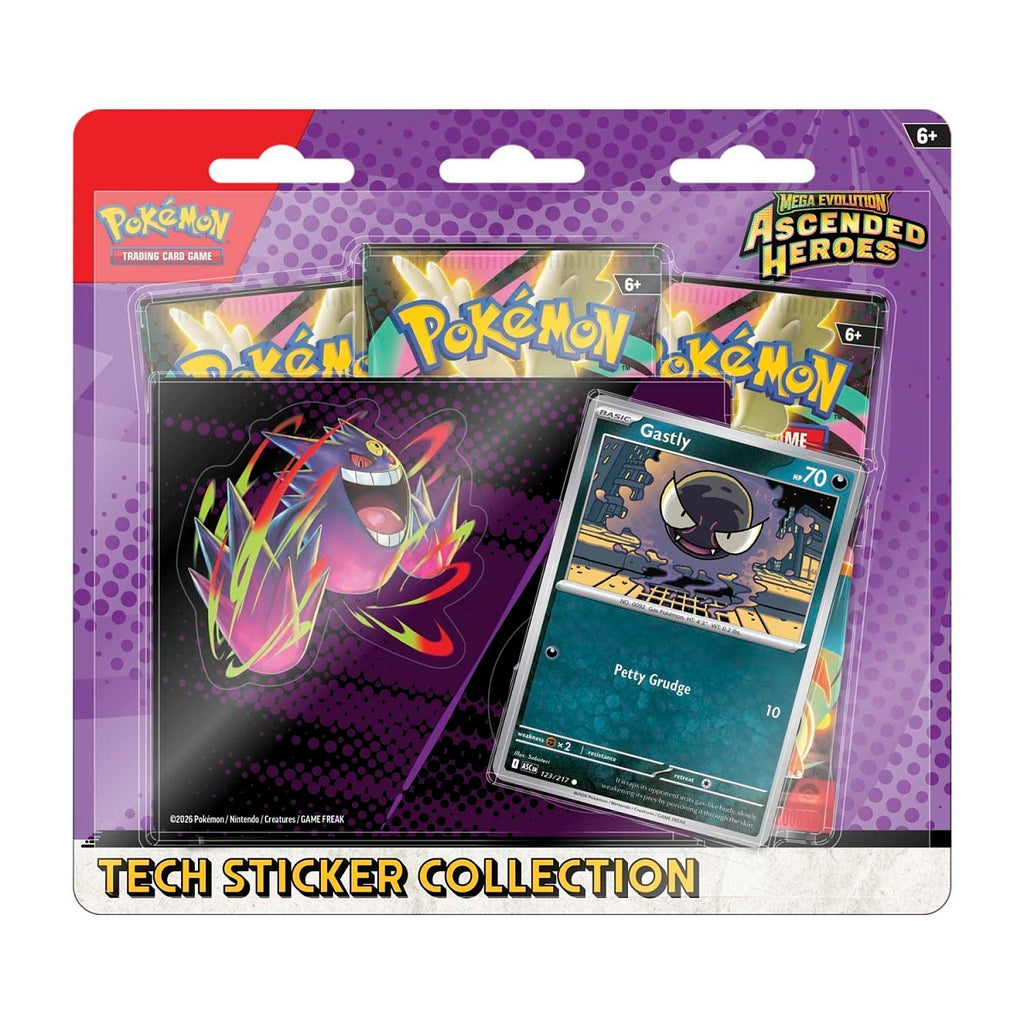 Pokémon TCG: Ascended Heroes Mega Gengar Tech Sticker Collection