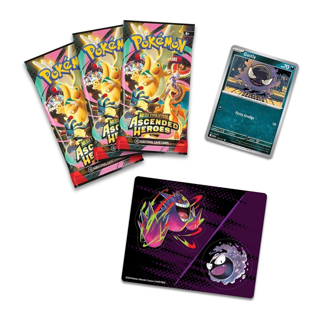 Pokémon TCG: Ascended Heroes Mega Gengar Tech Sticker Collection