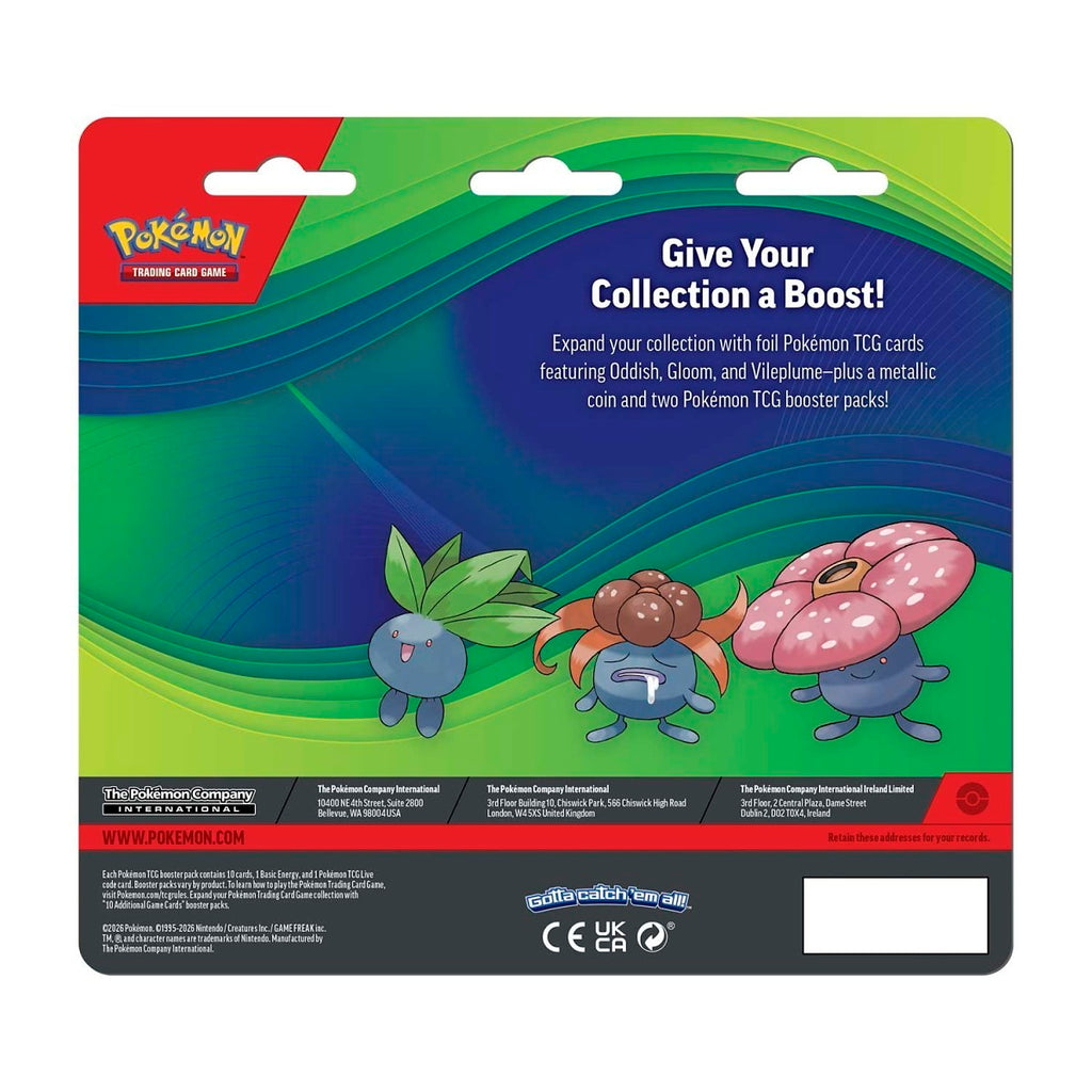 Pokémon TCG: Enhanced 2-Pack Blister: Oddish, Gloom & Vileplume