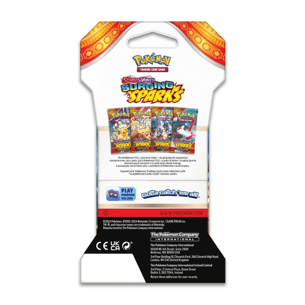 Pokémon TCG: Surging Sparks Sleeved Booster Pack