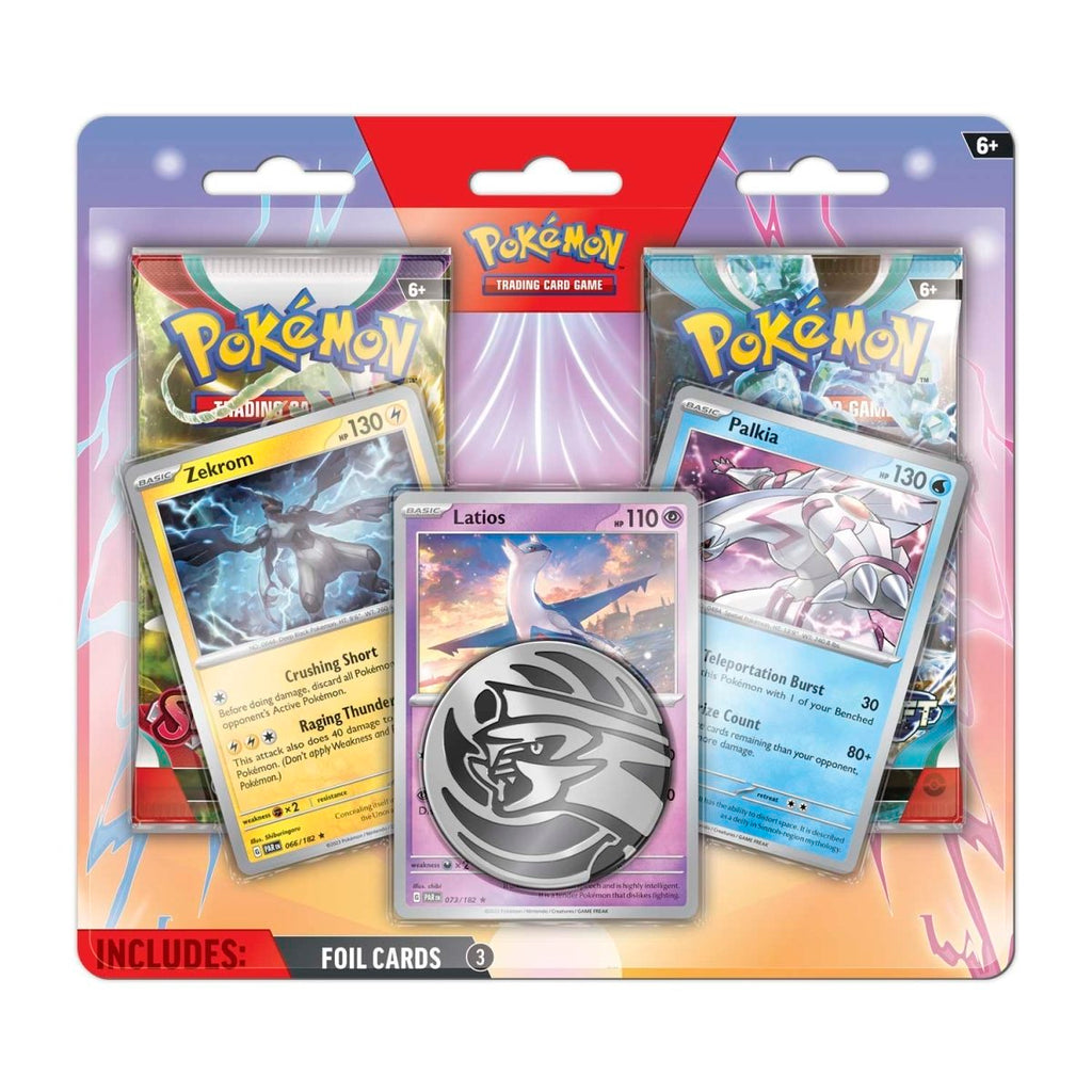 Pokémon TCG: Enhanced 2-Pack Blister Zekrom, Latios & Palkia