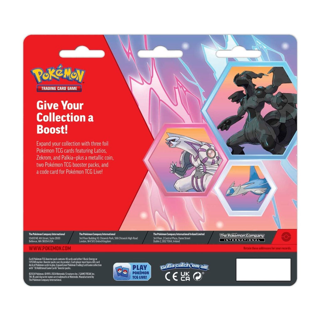 Pokémon TCG: Enhanced 2-Pack Blister Zekrom, Latios & Palkia
