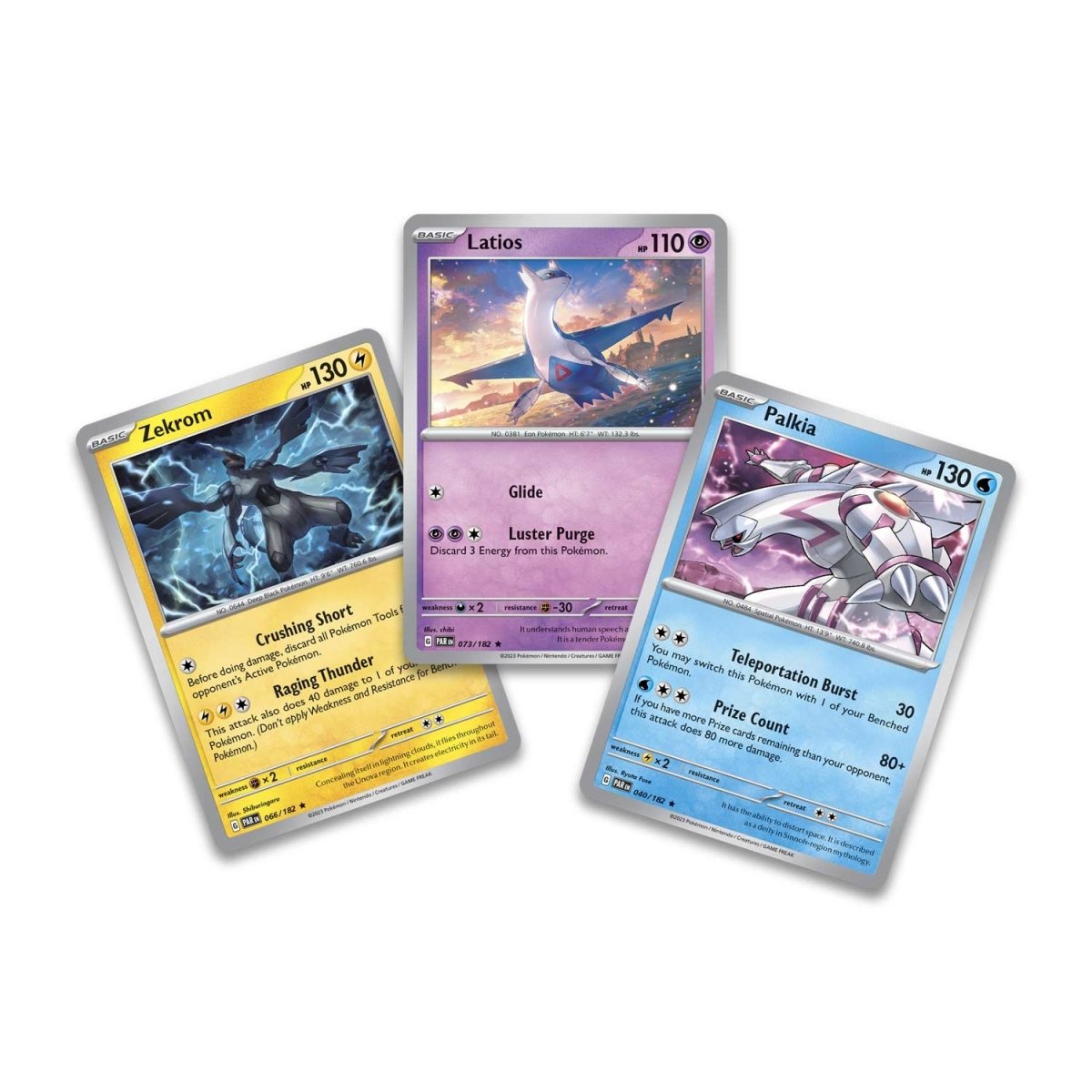 Pokémon TCG: Enhanced 2-Pack Blister Zekrom, Latios & Palkia