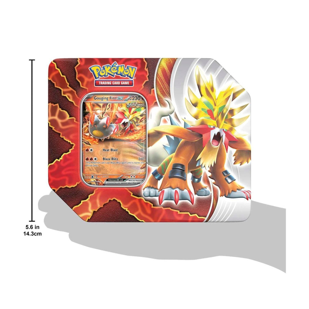 Pokémon TCG: Paradox Destinies Gouging Fire Tin