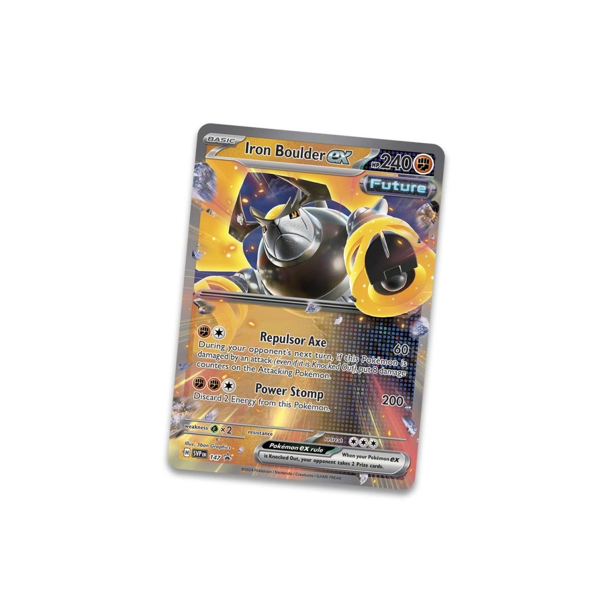 Pokémon TCG: Paradox Destinies Iron Boulder Tin