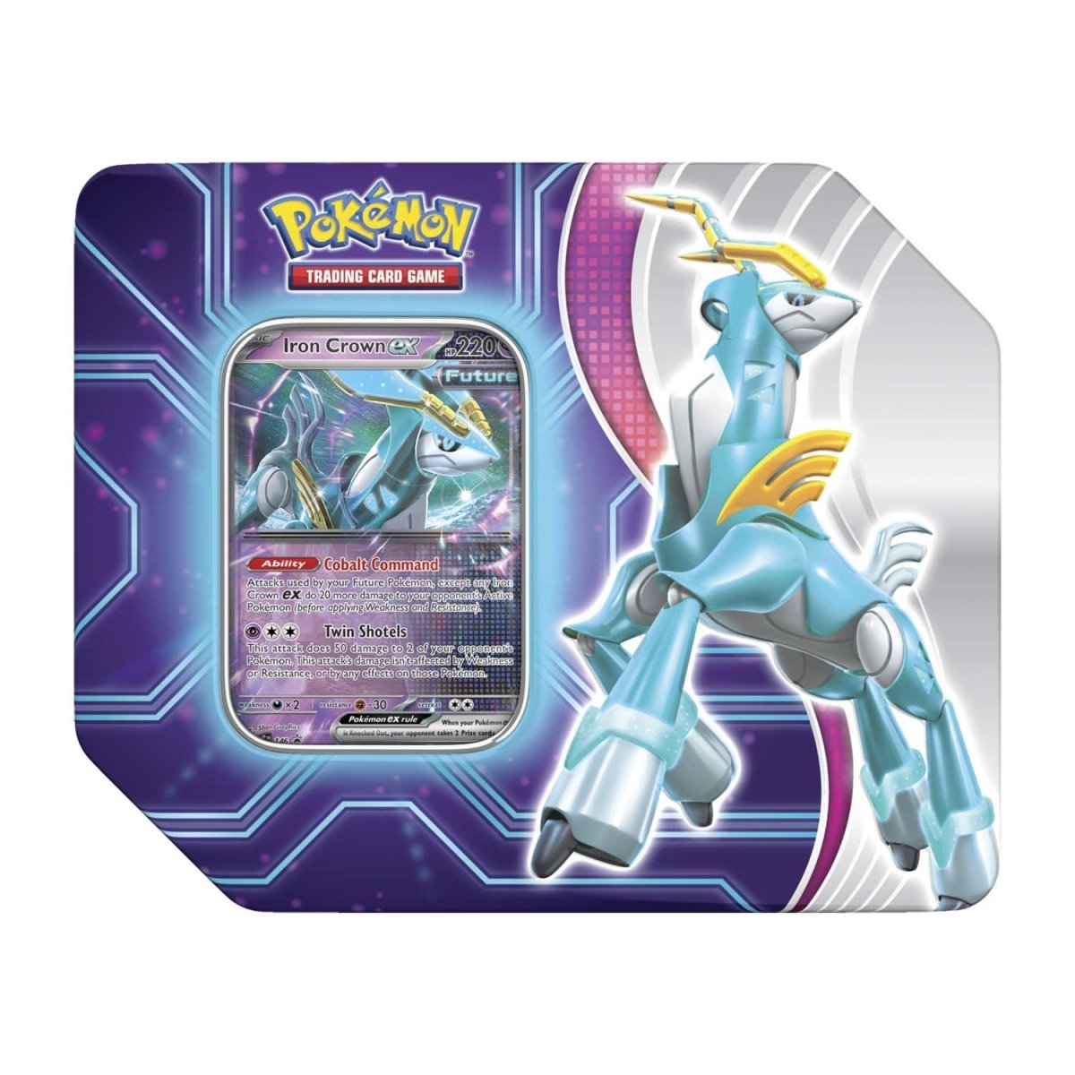 Pokémon TCG: Paradox Destinies Iron Crown Tin