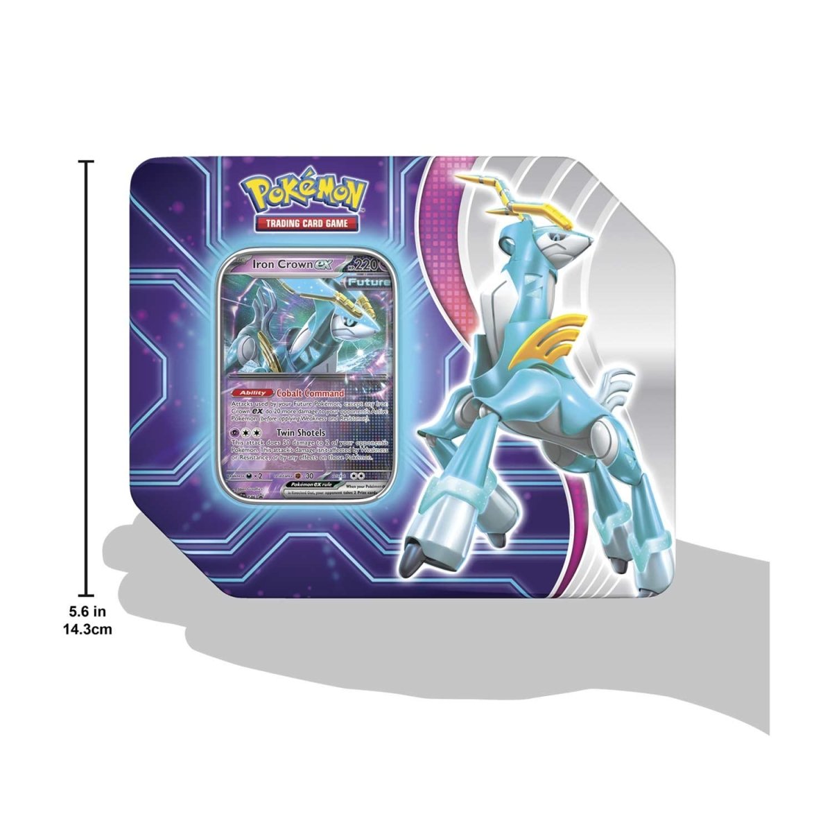 Pokémon TCG: Paradox Destinies Iron Crown Tin