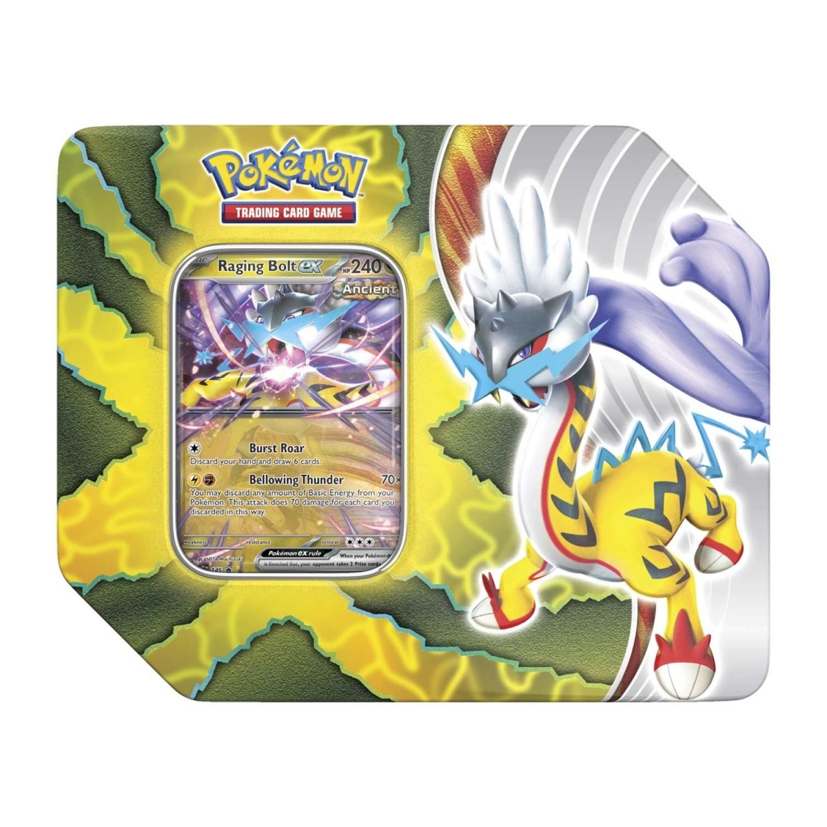 Pokémon TCG: Paradox Destinies Raging Bolt Tin