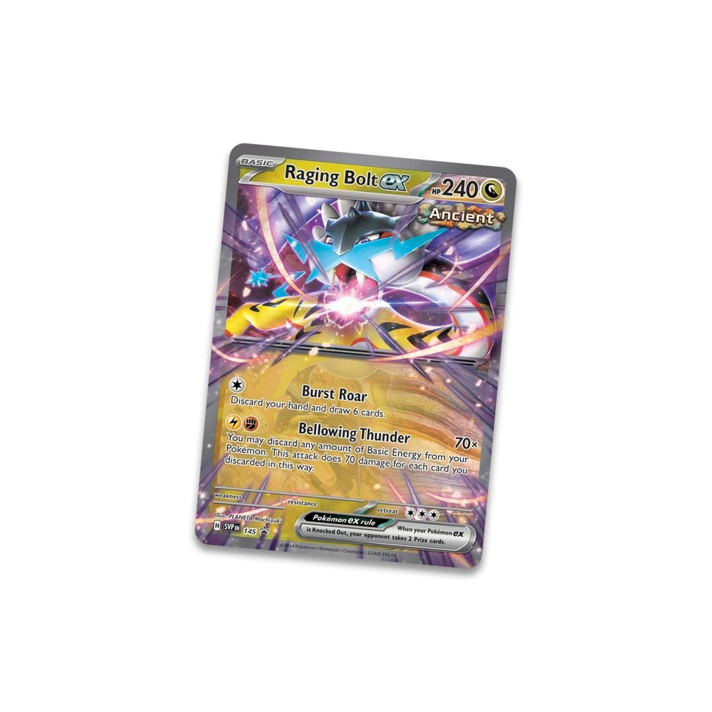 Pokémon TCG: Paradox Destinies Raging Bolt Tin