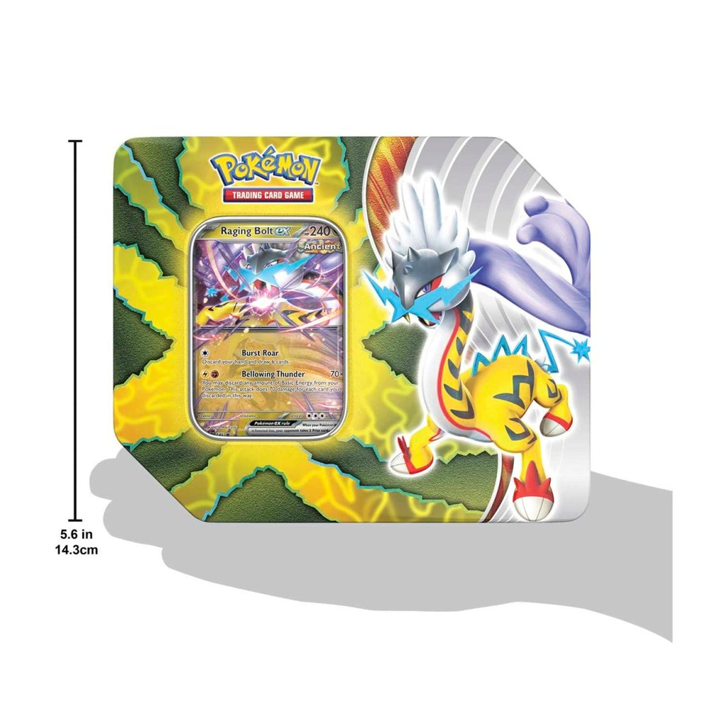 Pokémon TCG: Paradox Destinies Raging Bolt Tin