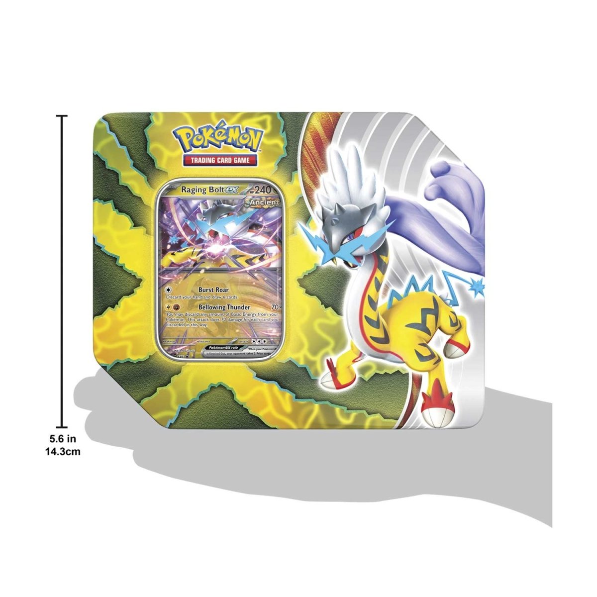 Pokémon TCG: Paradox Destinies Raging Bolt Tin