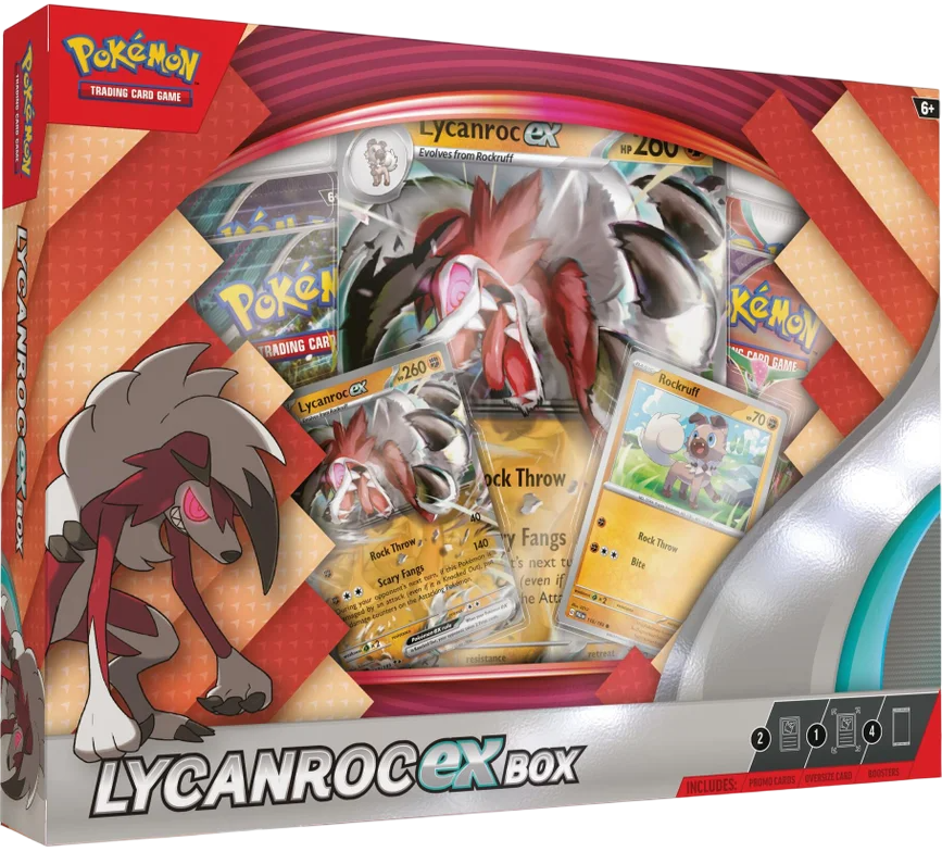 Pokémon TCG: Lycanroc ex Box