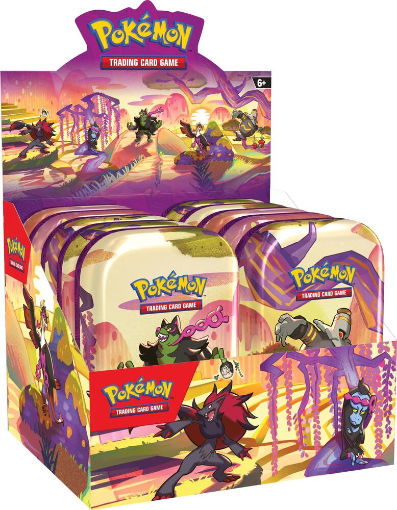 Pokémon TCG: Shrouded Fable Mini Tins Display