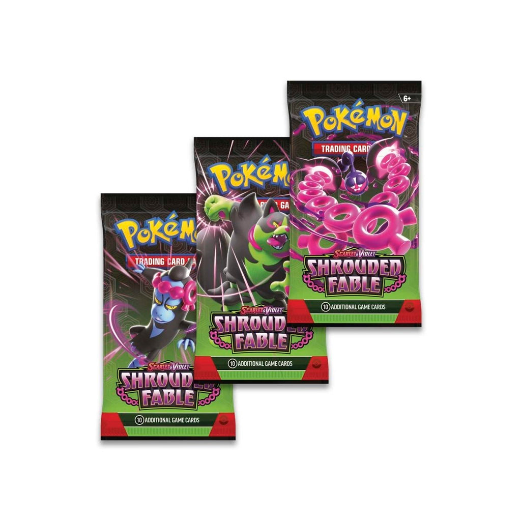 Pokémon TCG: Shrouded Fable Pecharunt 3-Pack Blister