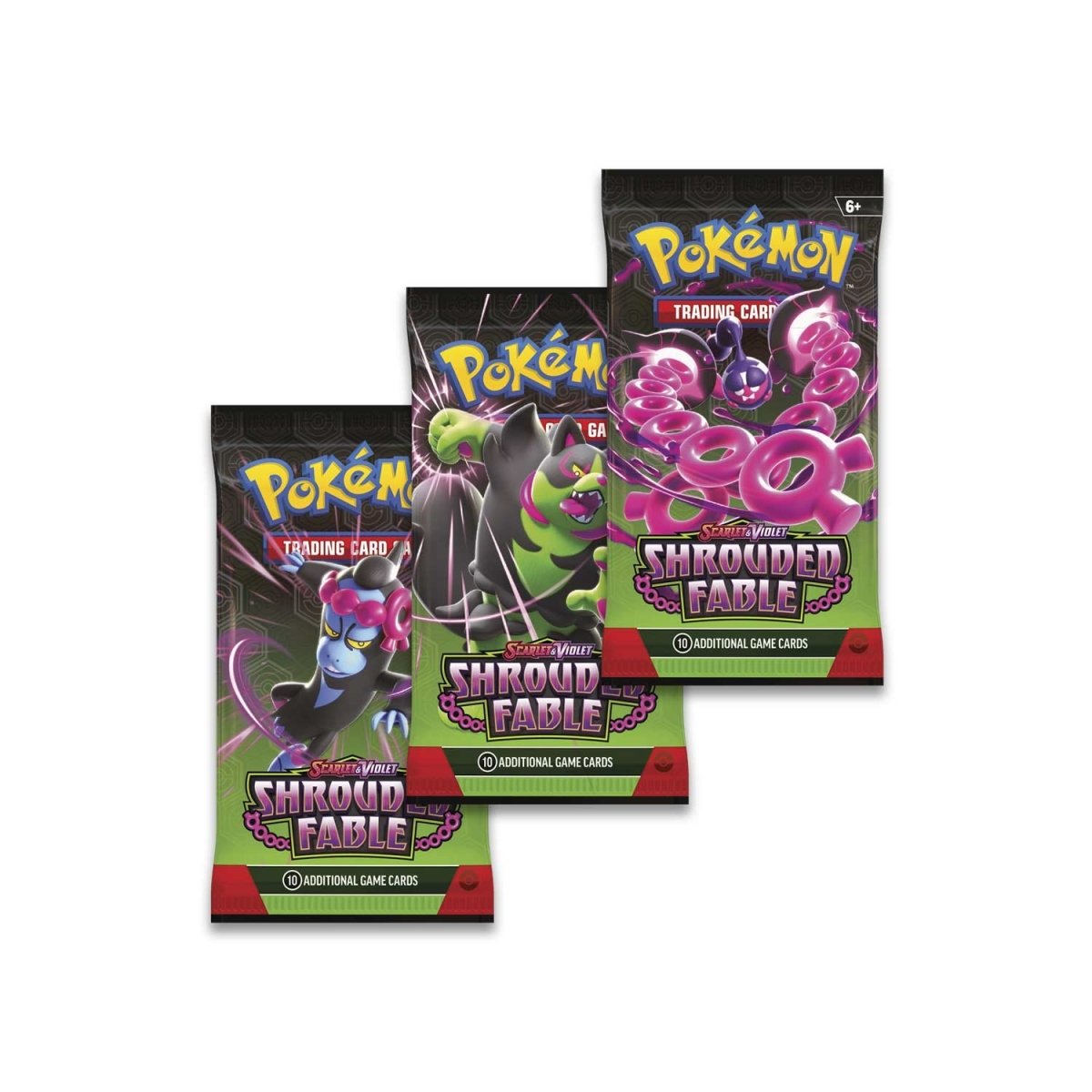 Pokémon TCG: Shrouded Fable Pecharunt 3-Pack Blister