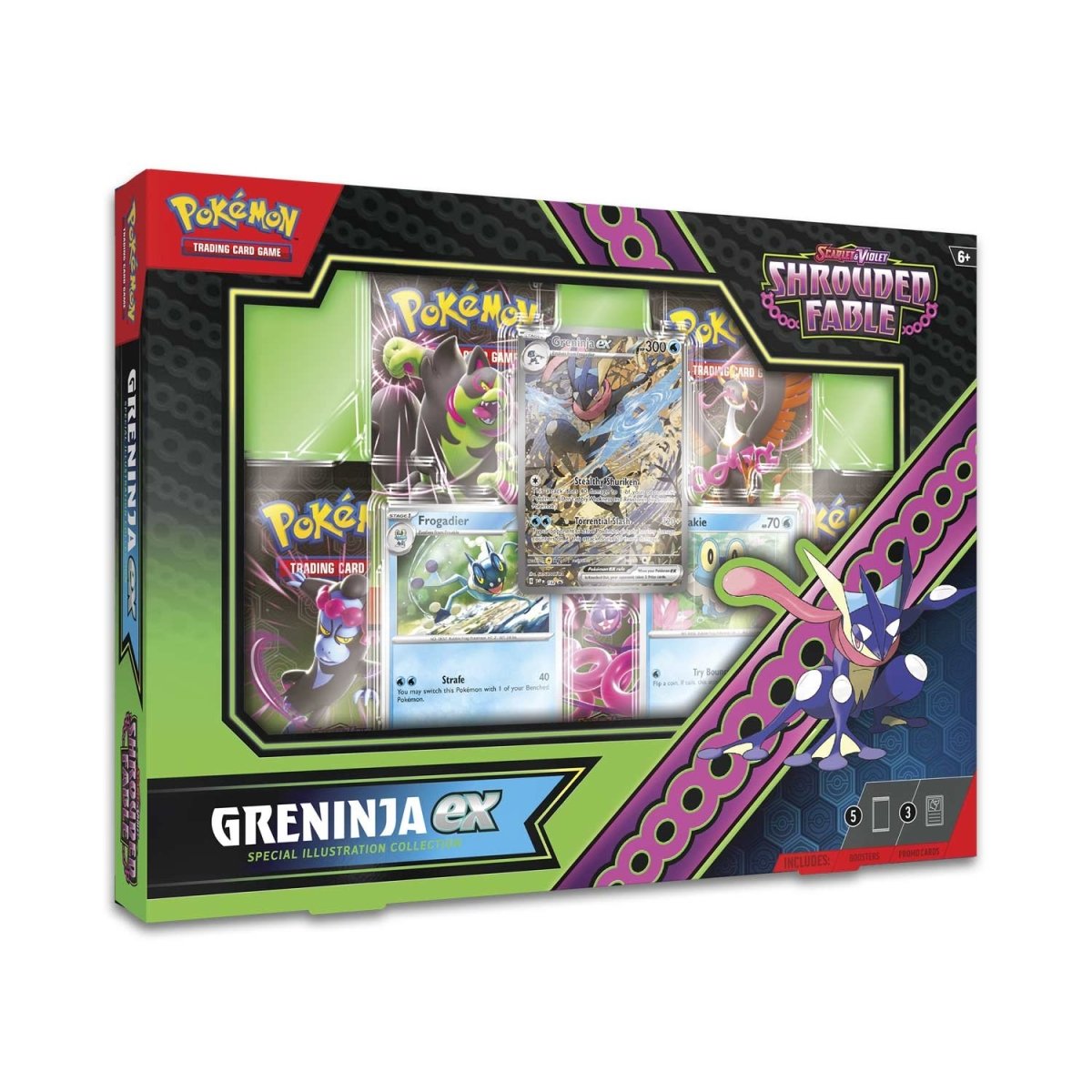 Pokémon TCG: Shrouded Fable Greninja ex Special Illustration Collection