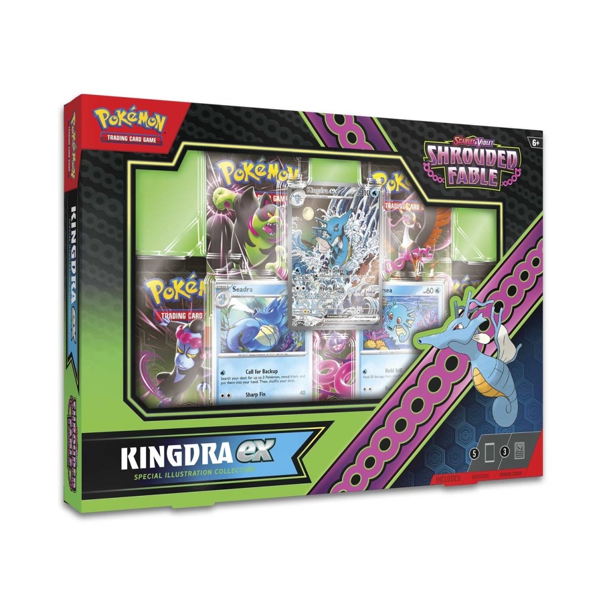 Pokémon TCG: Shrouded Fable Kingdra ex Special Illustration Collection