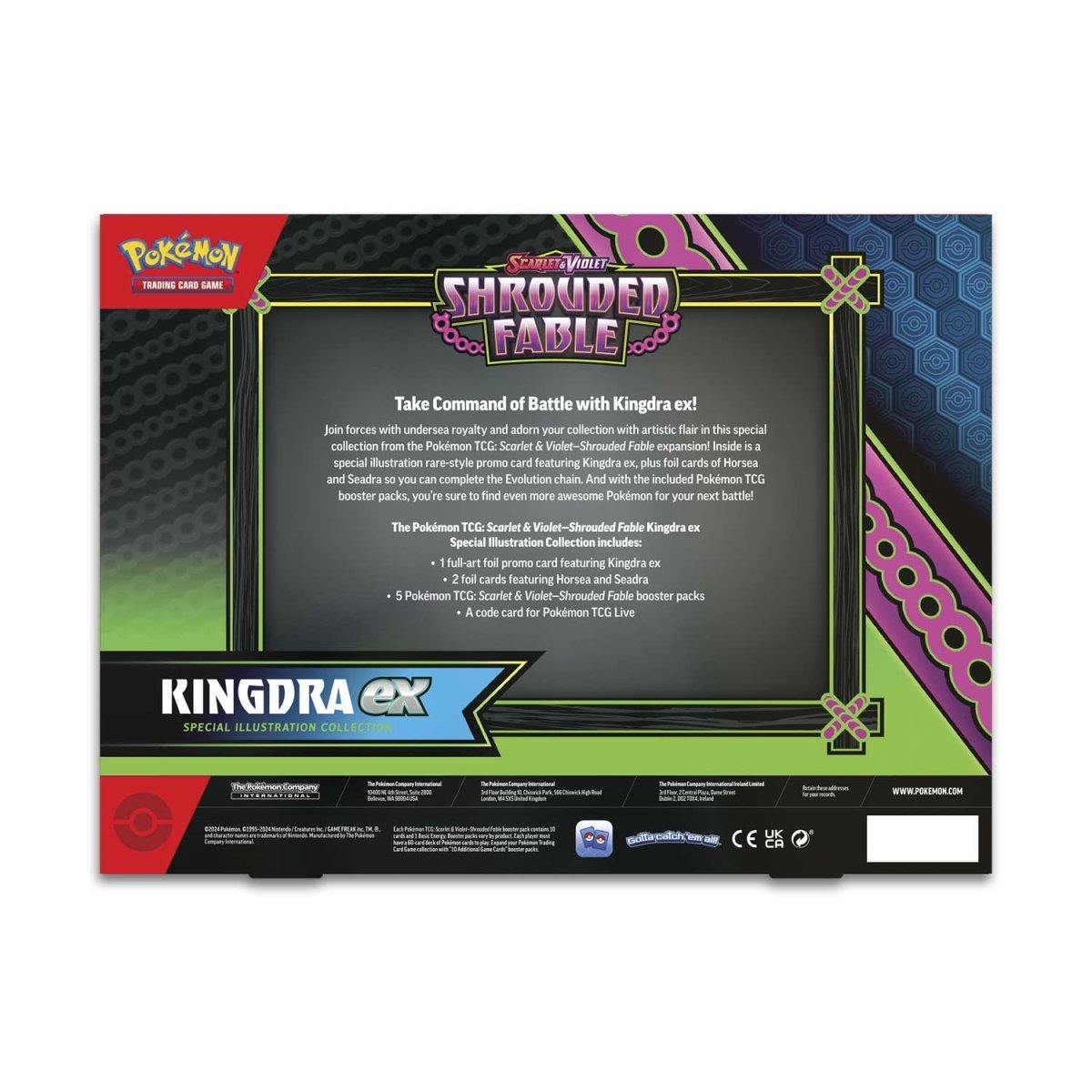 Pokémon TCG: Shrouded Fable Kingdra ex Special Illustration Collection