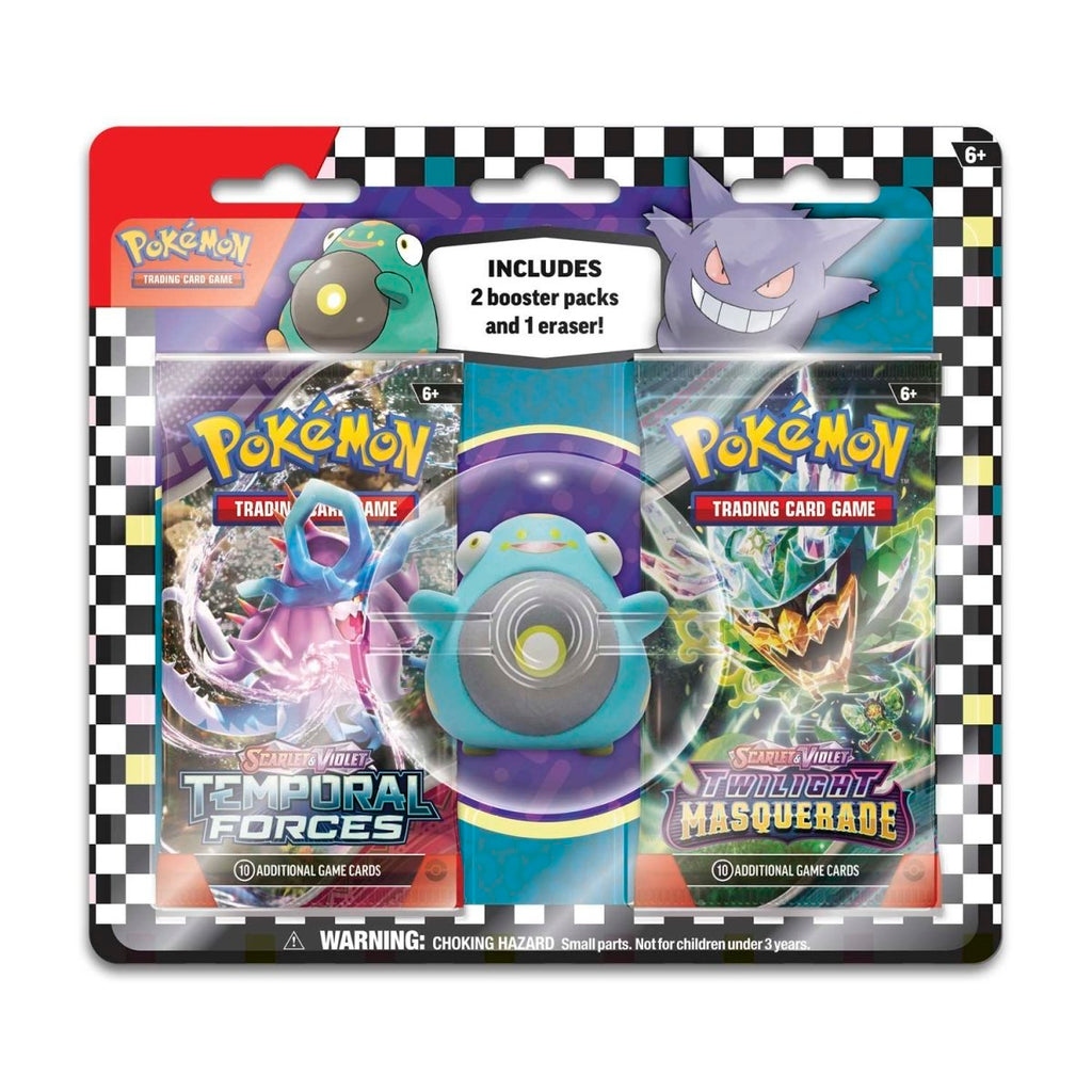 Pokémon TCG: 2024 Bellibolt Eraser 2-Pack Blister