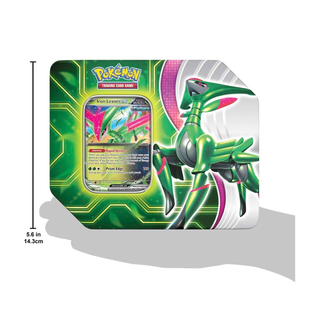 Pokémon TCG: Paradox Clash Iron Leaves Tin