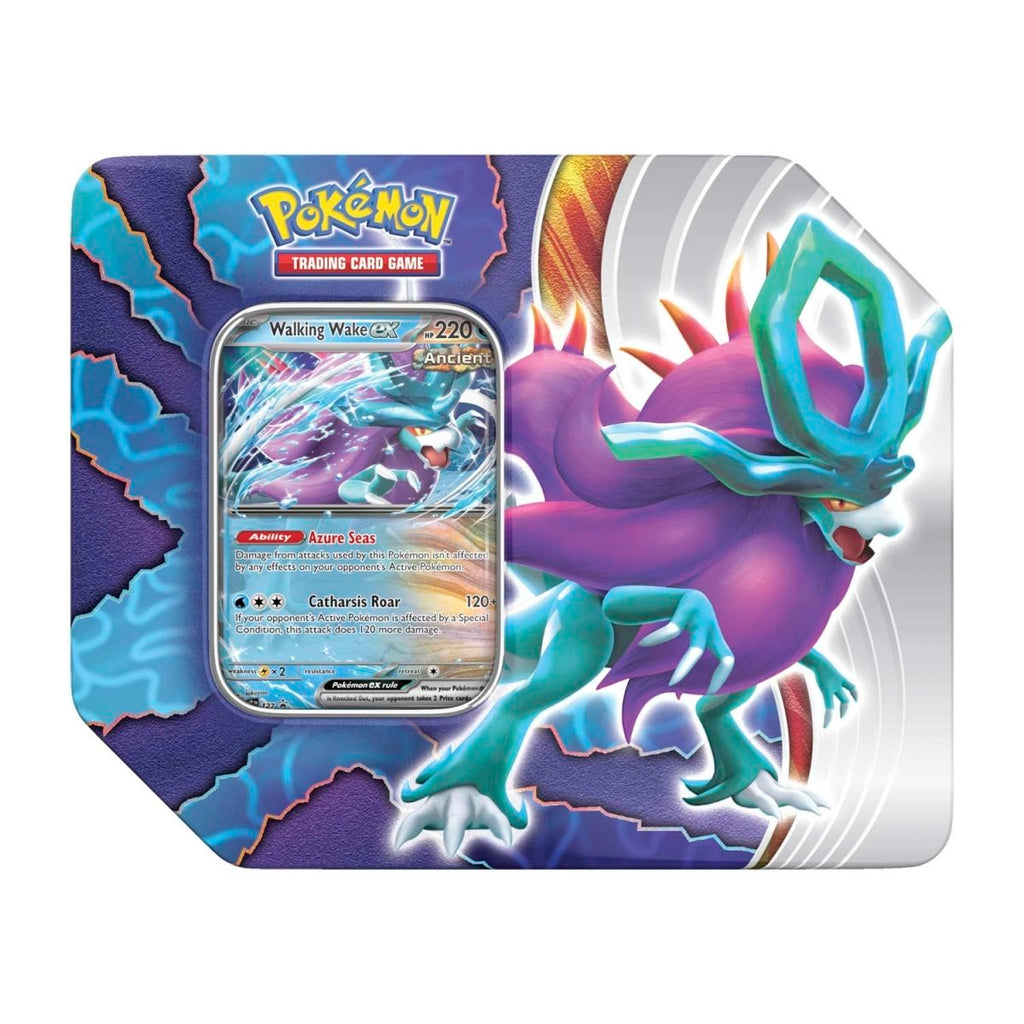 Pokémon TCG: Paradox Clash Walking Wake Tin