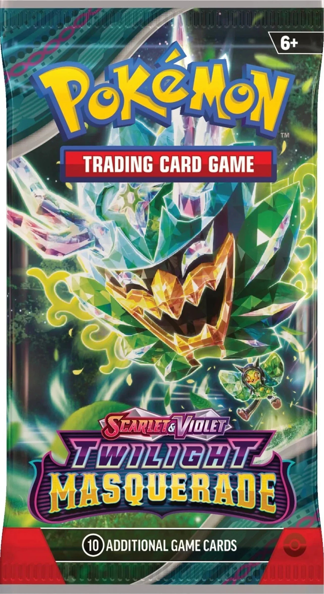 Pokémon TCG: Twilight Masquerade 1-Pack Blister Nymble & Lokix