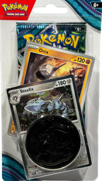 Pokémon TCG: Twilight Masquerade 1-Pack Blister Onix & Steelix